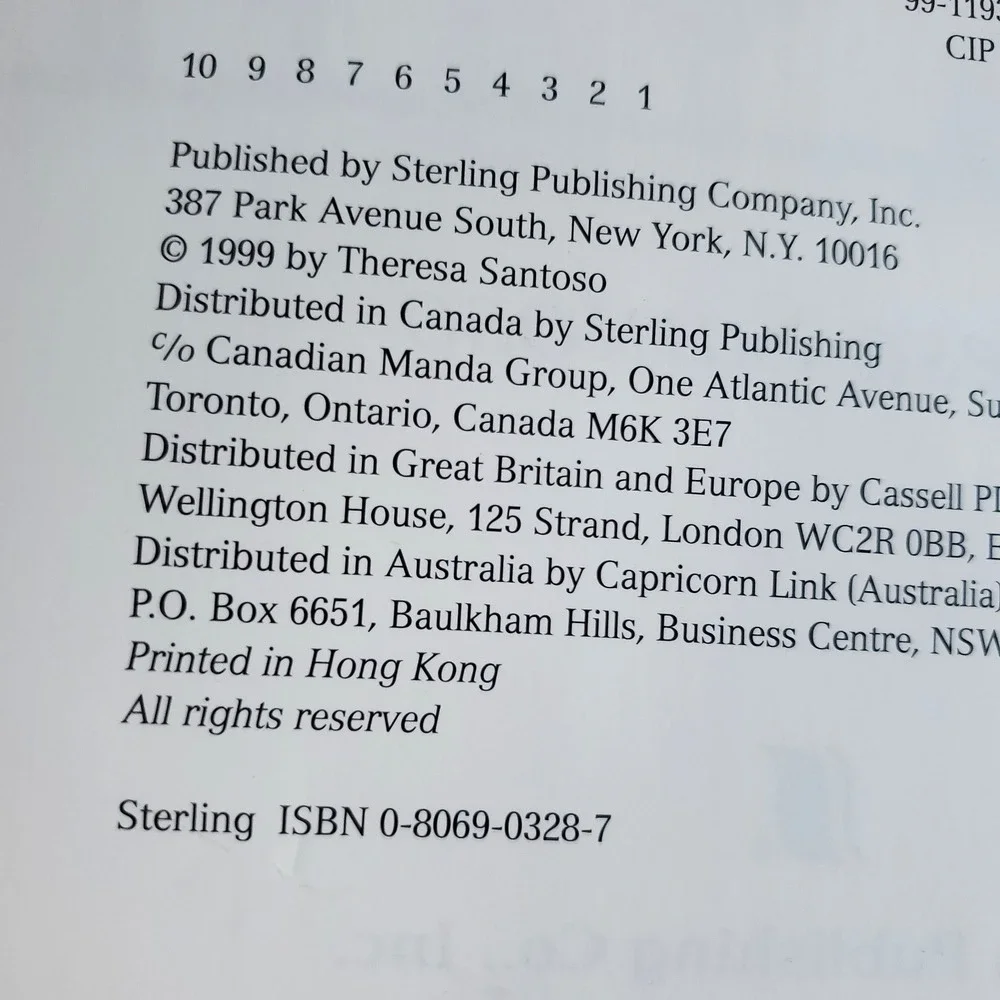 155 SMOCKING DESIGNS Hardcover Santoso Theresa ISBN 0806903287 NOS 1st Ed